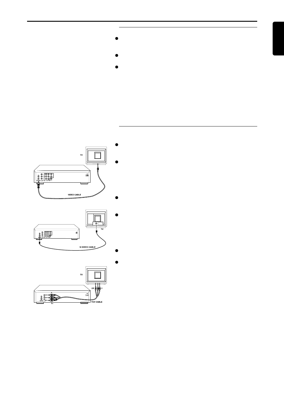 Connection | Philips DVD707/781 User Manual | Page 10 / 29