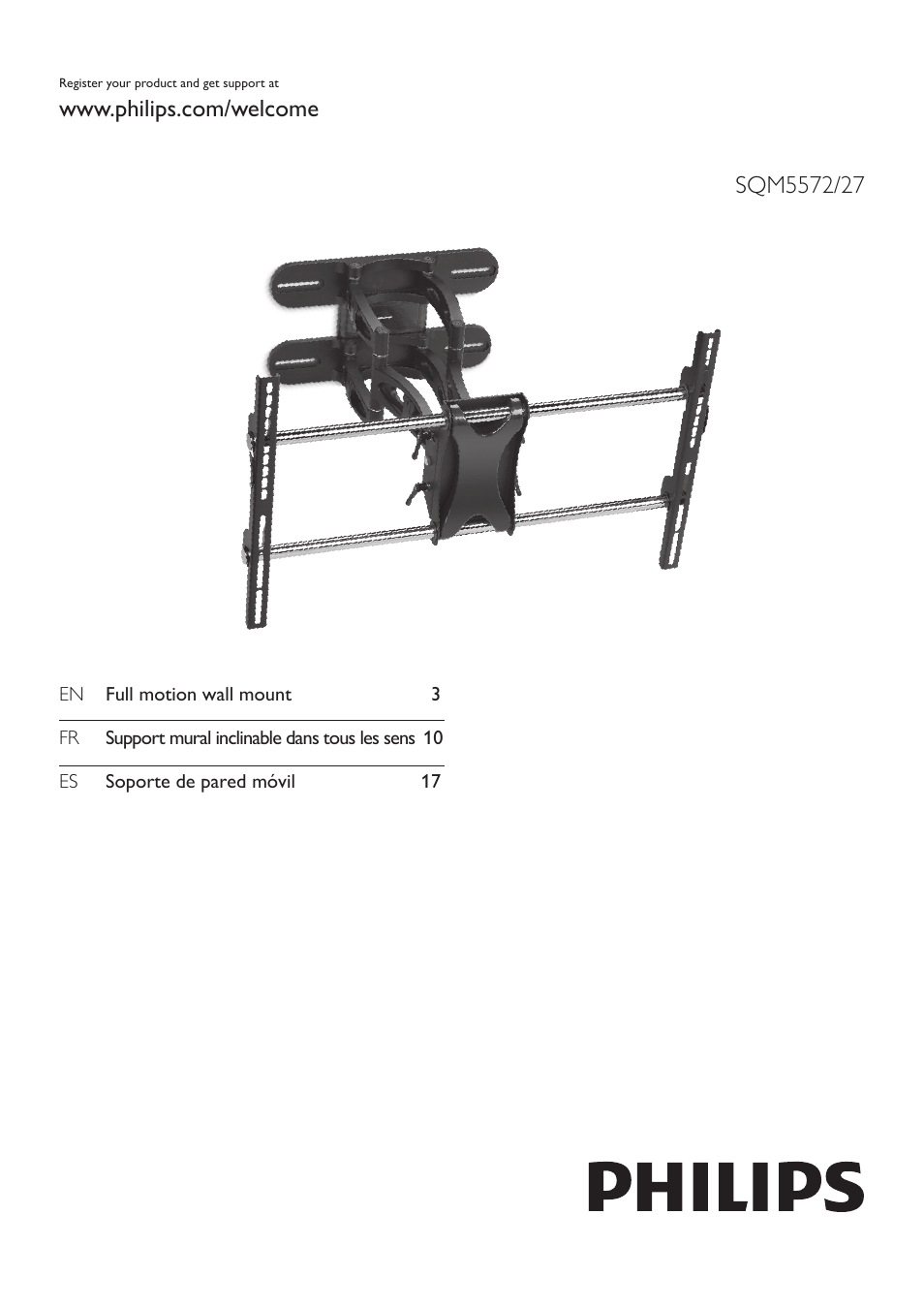 Philips SQM5572/27 User Manual | 23 pages