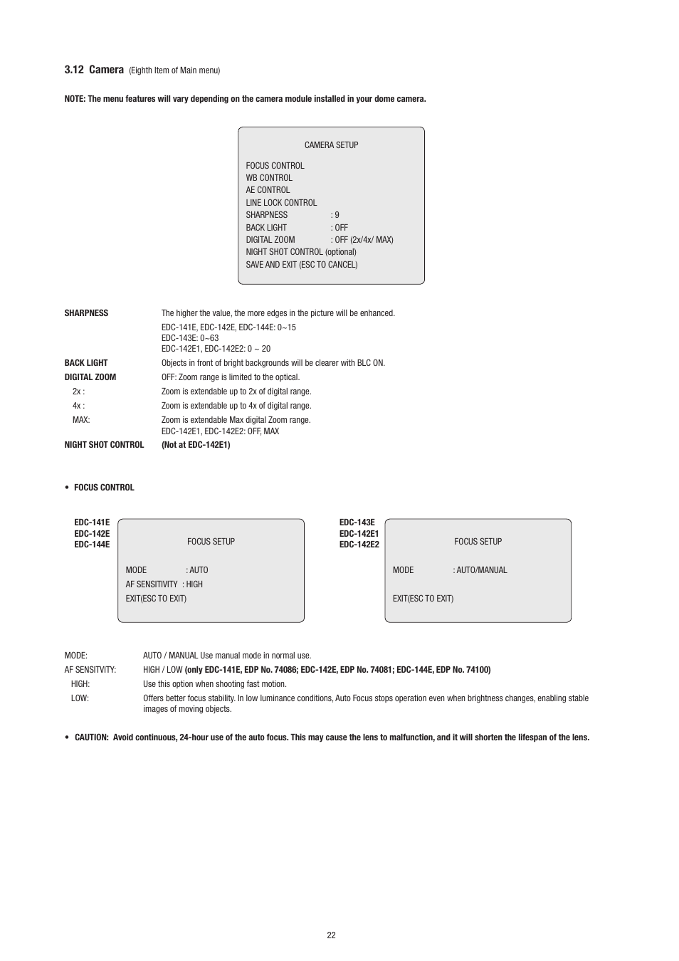 12 camera | Philips Video Camera User Manual | Page 22 / 34