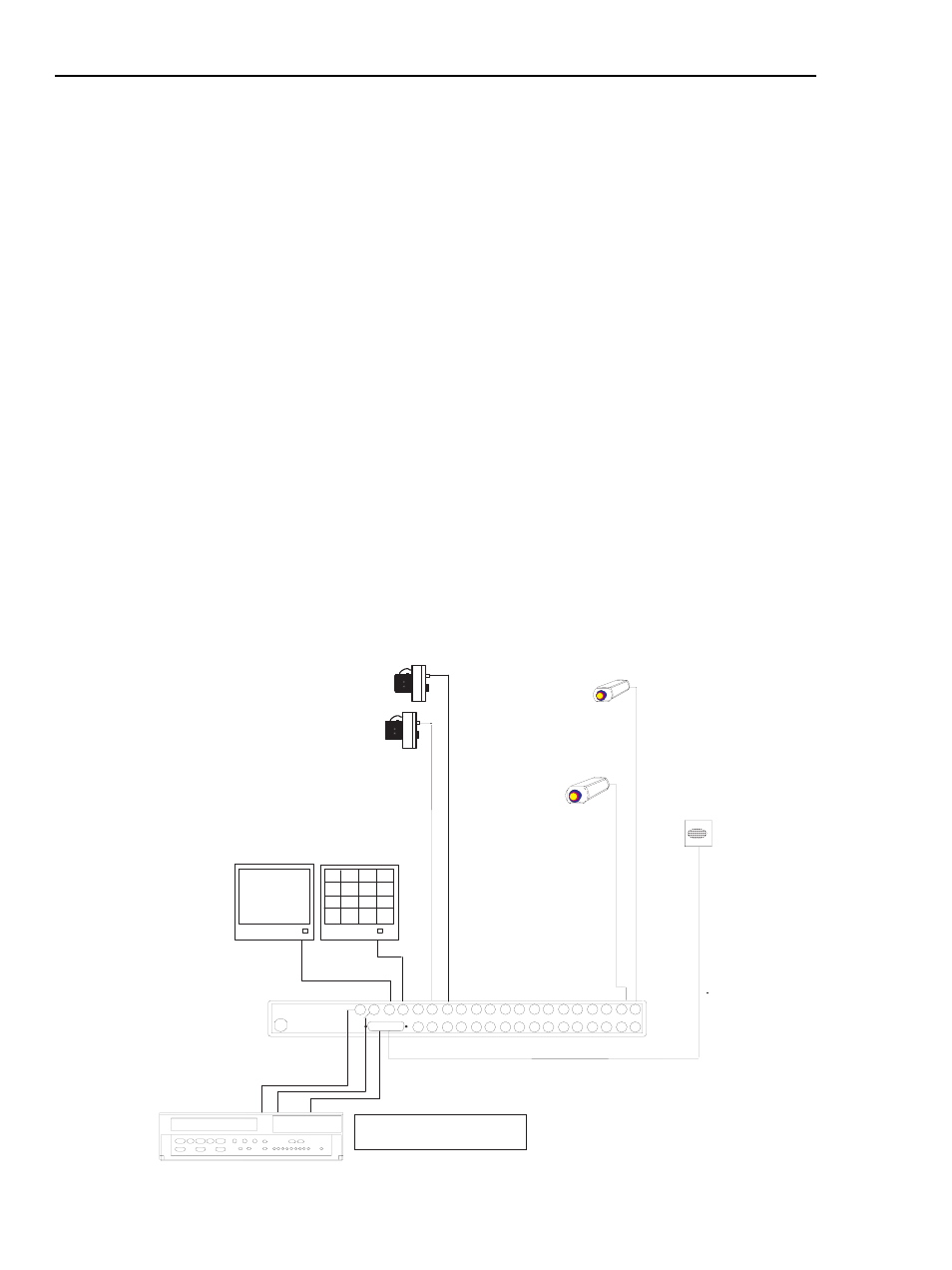 Figure 1a:typical video multiplexer system | Philips LTC 2600 User Manual | Page 8 / 46