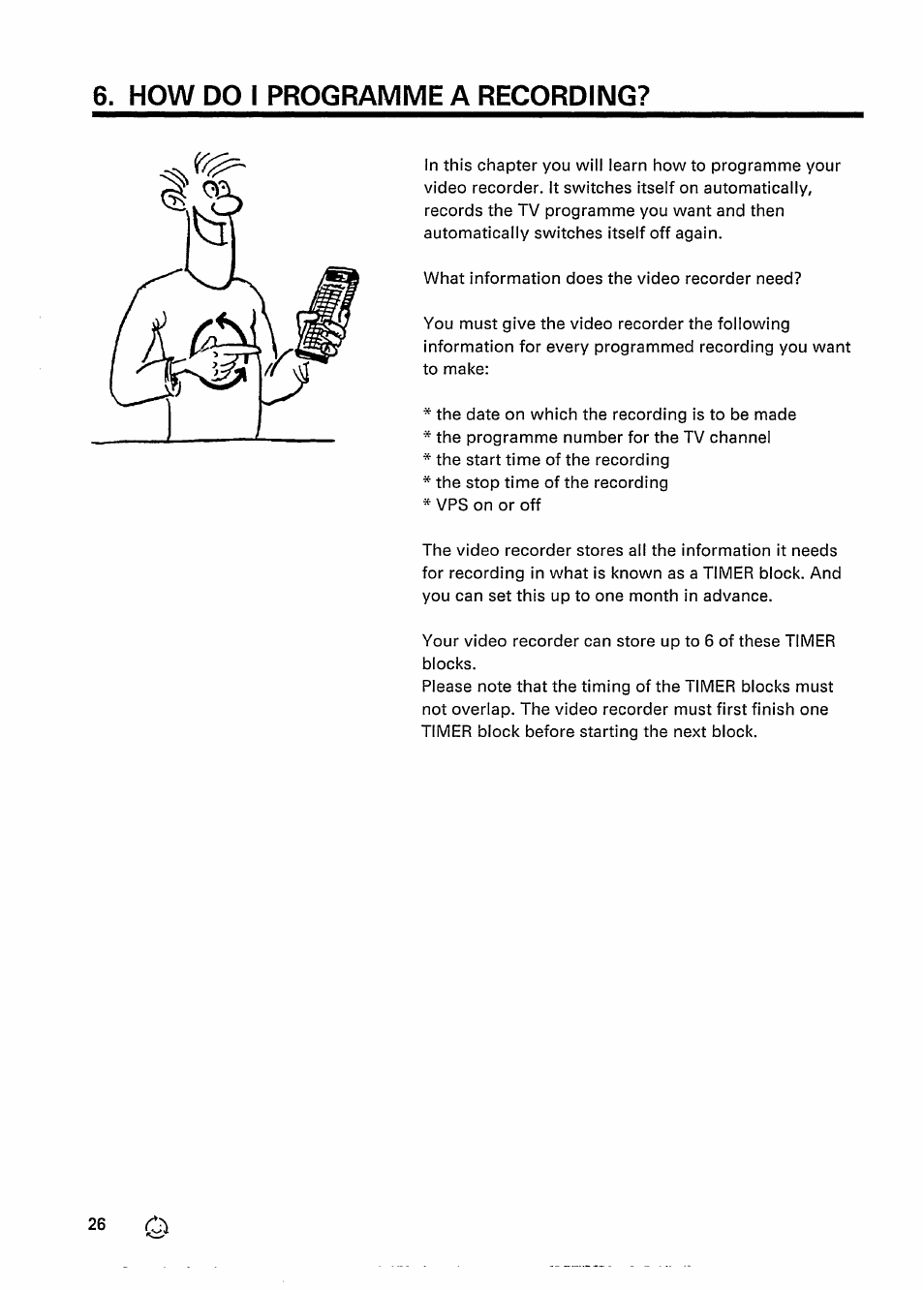 How do i programme a recording | Philips VR 337 User Manual | Page 29 / 49