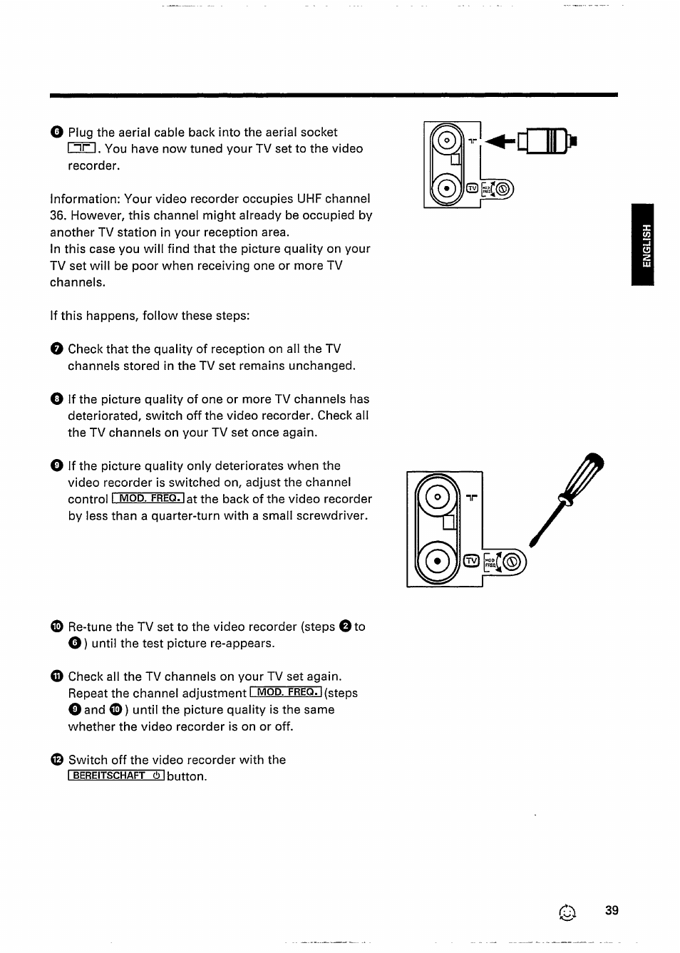 Philips VR 337 User Manual | Page 42 / 49