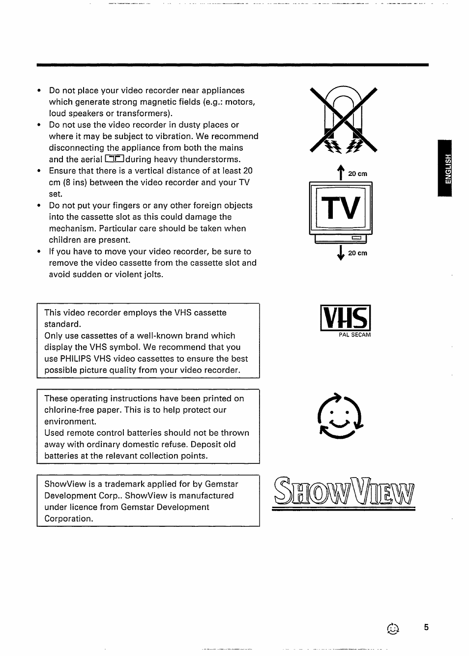 Philips VR 337 User Manual | Page 8 / 49