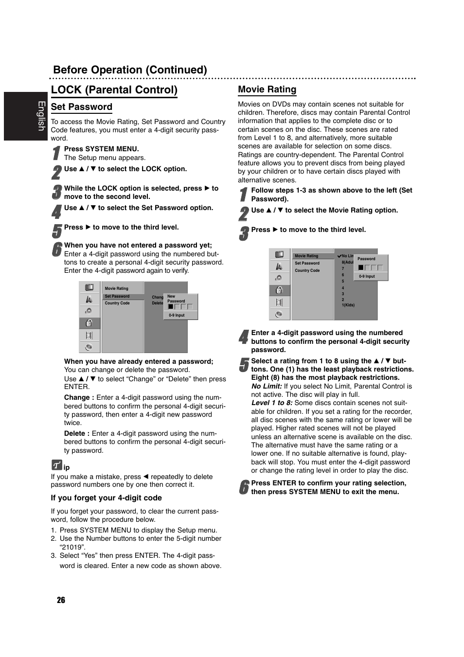 Philips DVDR630VR User Manual | Page 26 / 60