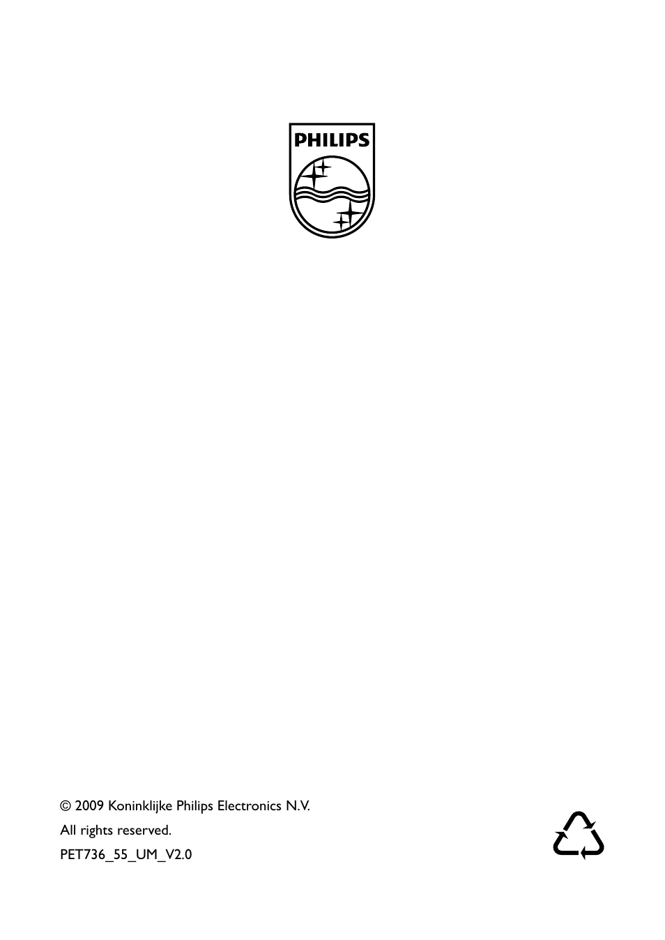 Philips PET736C User Manual | Page 23 / 23