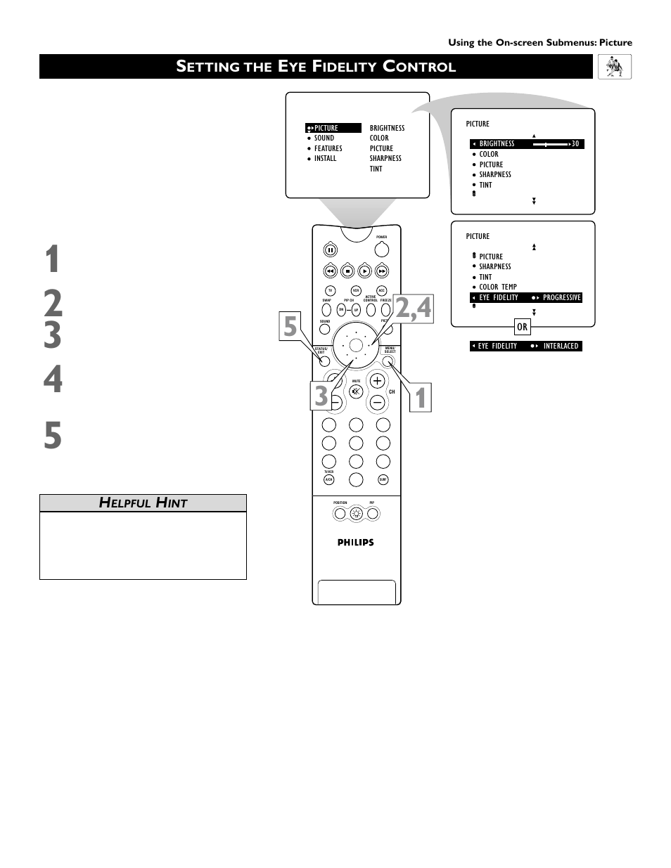 Philips Epic 51PW9303 User Manual | Page 31 / 72