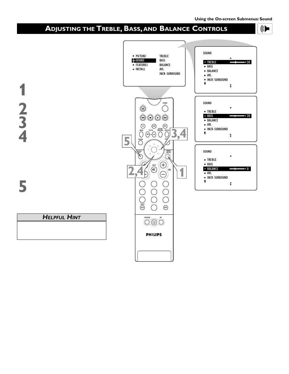 Philips Epic 51PW9303 User Manual | Page 33 / 72