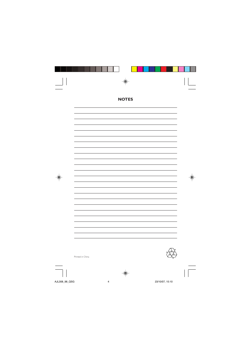 Philips AJL308 User Manual | Page 4 / 4