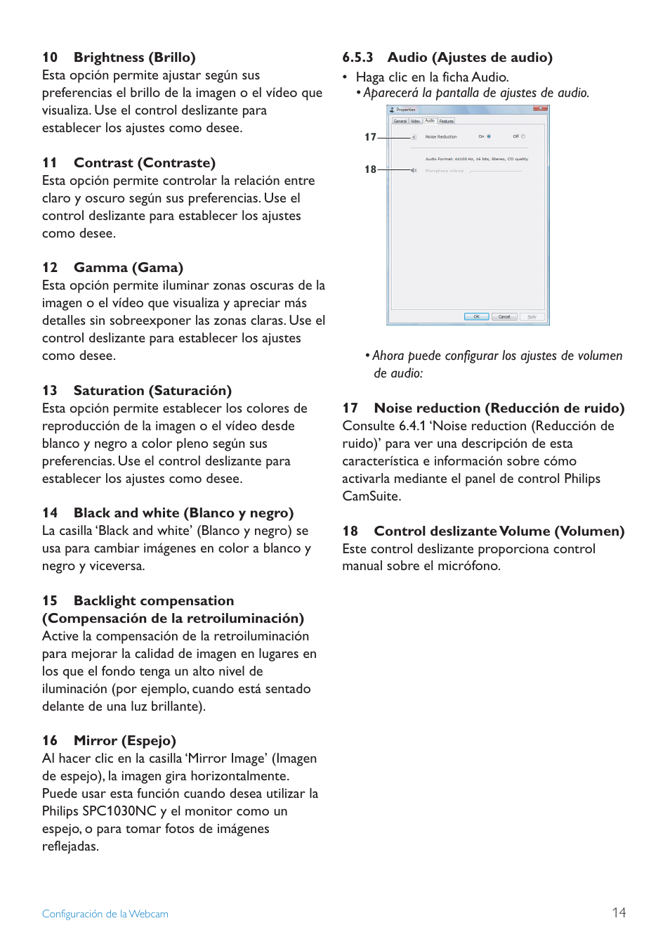 Philips SPC1030NC/27 User Manual | Page 14 / 20