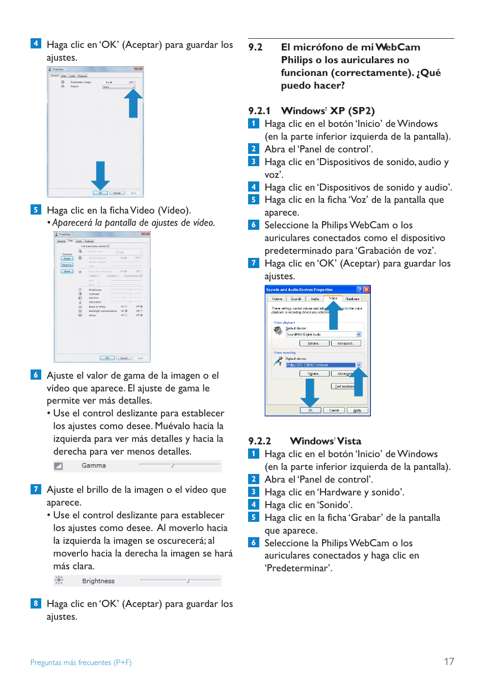 Philips SPC1030NC/27 User Manual | Page 17 / 20