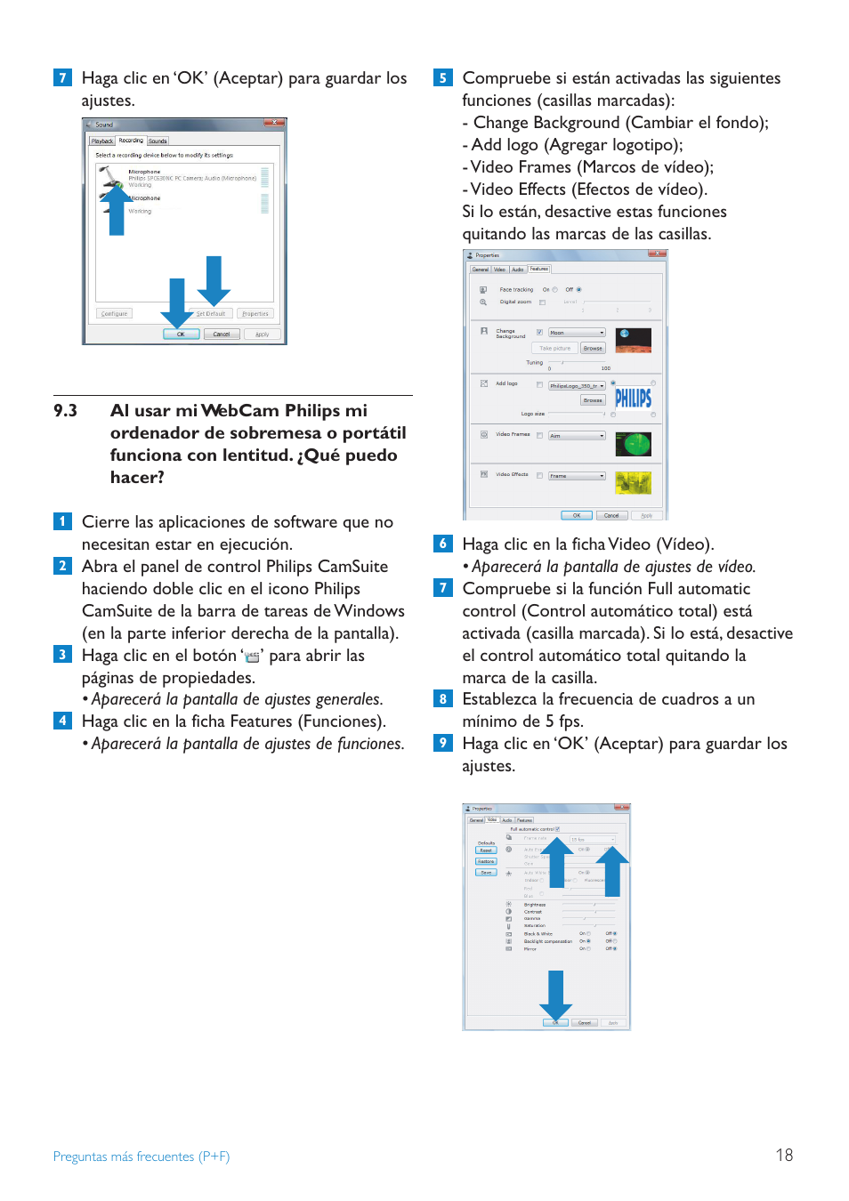 Philips SPC1030NC/27 User Manual | Page 18 / 20