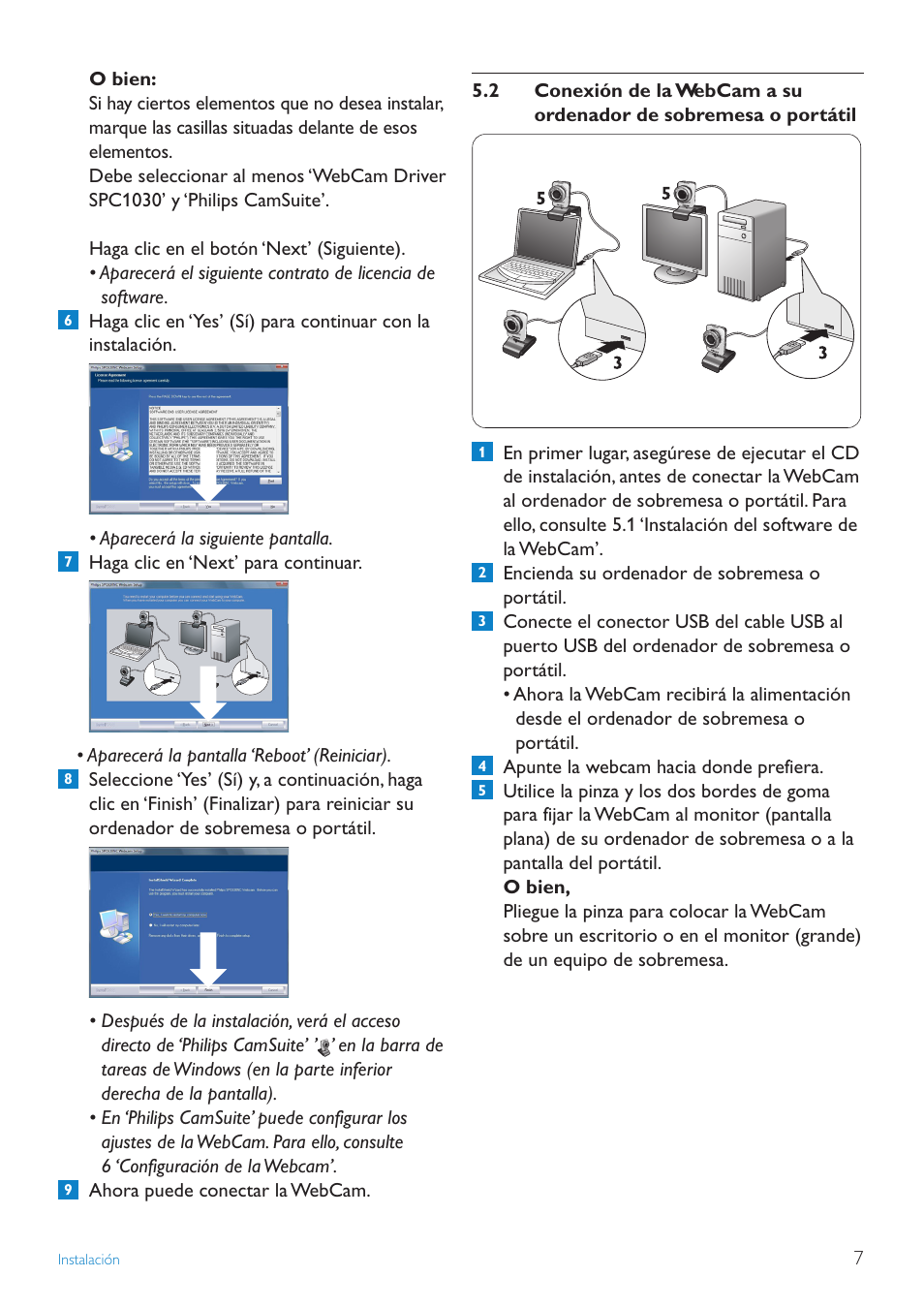 Philips SPC1030NC/27 User Manual | Page 7 / 20