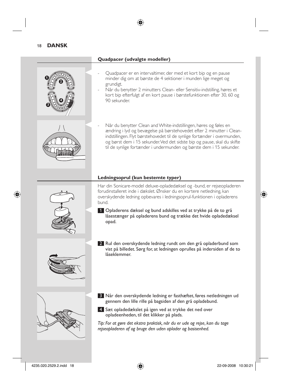 Philips HEALTHYWHITE HX6711 User Manual | Page 18 / 92