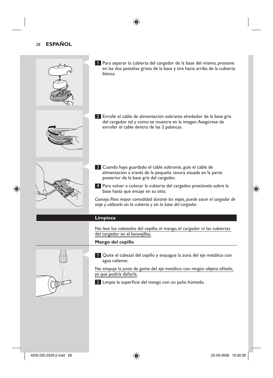 Philips HEALTHYWHITE HX6711 User Manual | Page 28 / 92