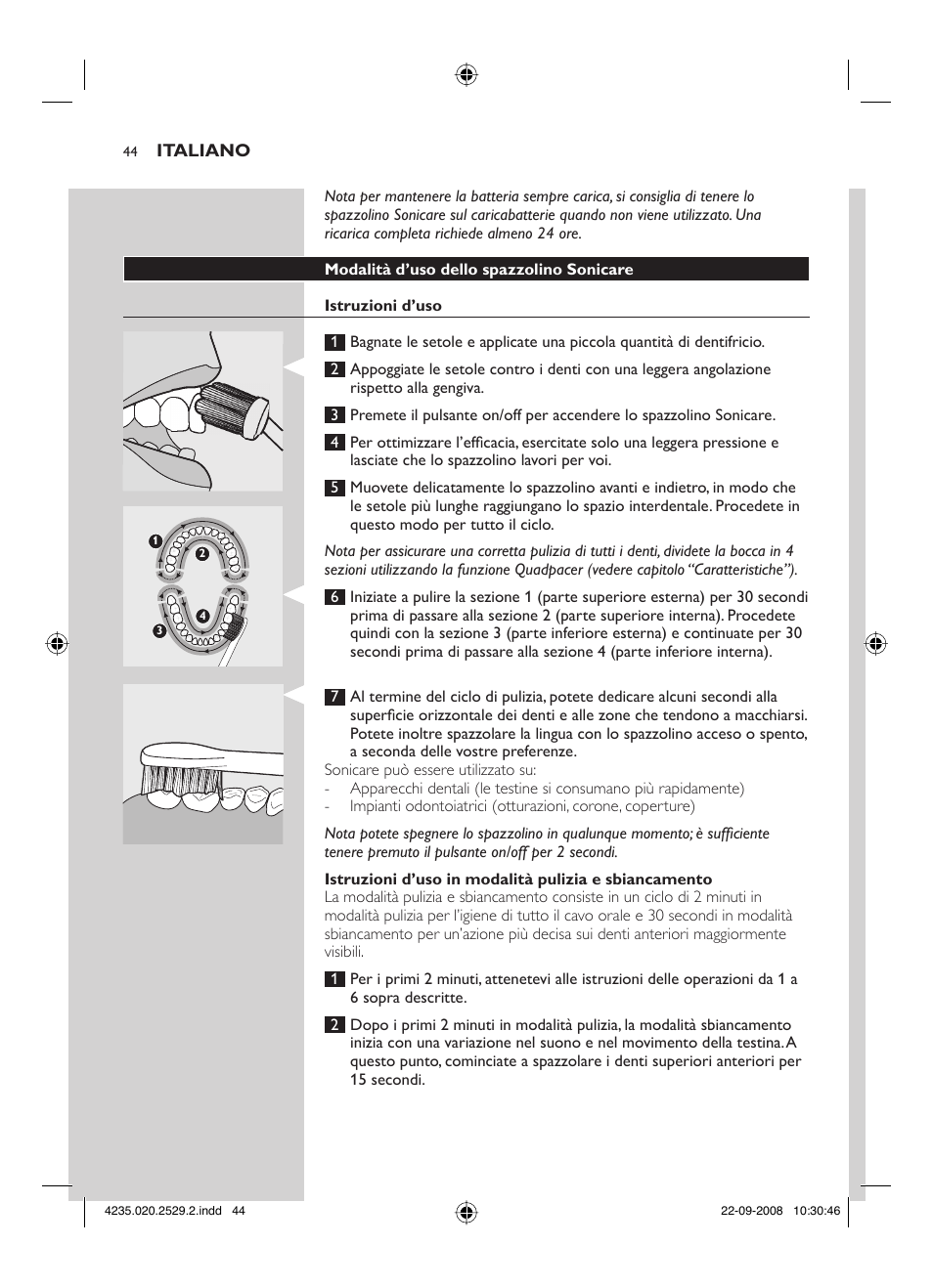 Philips HEALTHYWHITE HX6711 User Manual | Page 44 / 92