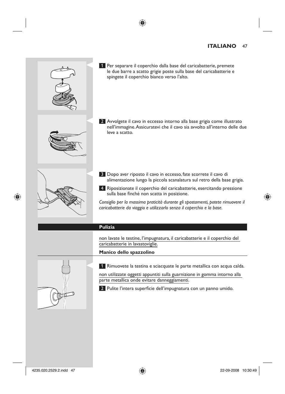 Philips HEALTHYWHITE HX6711 User Manual | Page 47 / 92