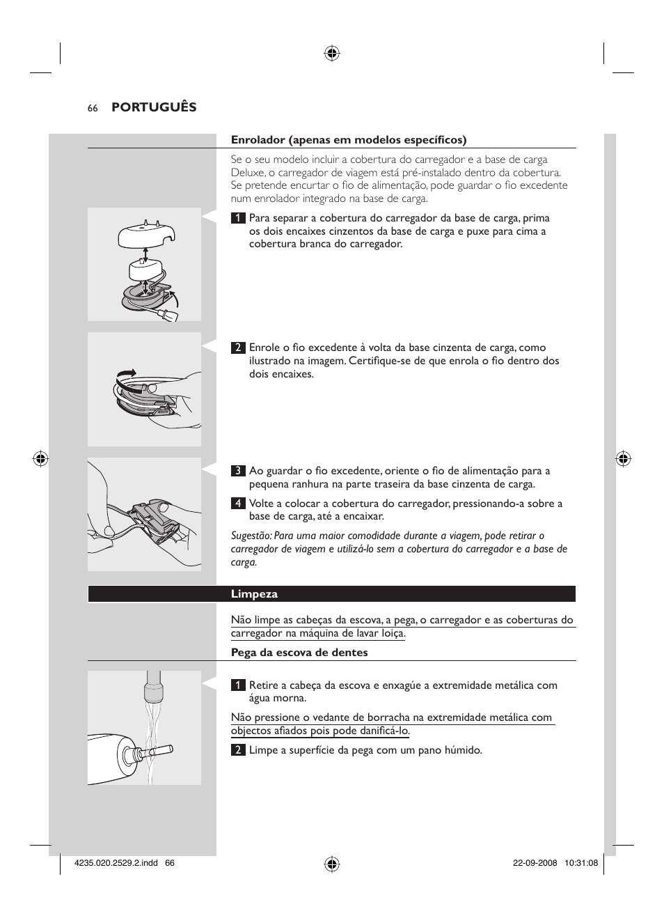 Philips HEALTHYWHITE HX6711 User Manual | Page 66 / 92