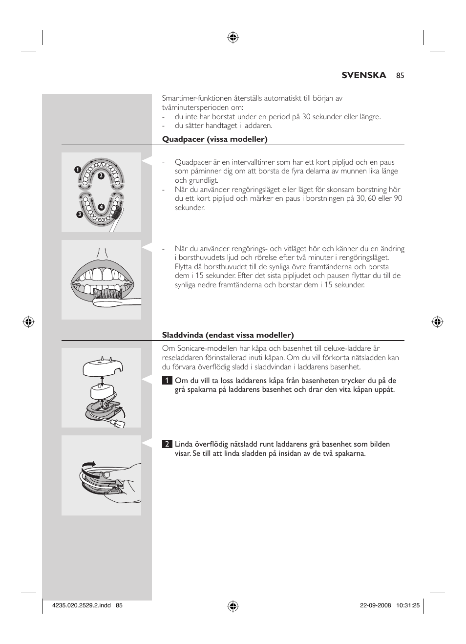 Philips HEALTHYWHITE HX6711 User Manual | Page 85 / 92