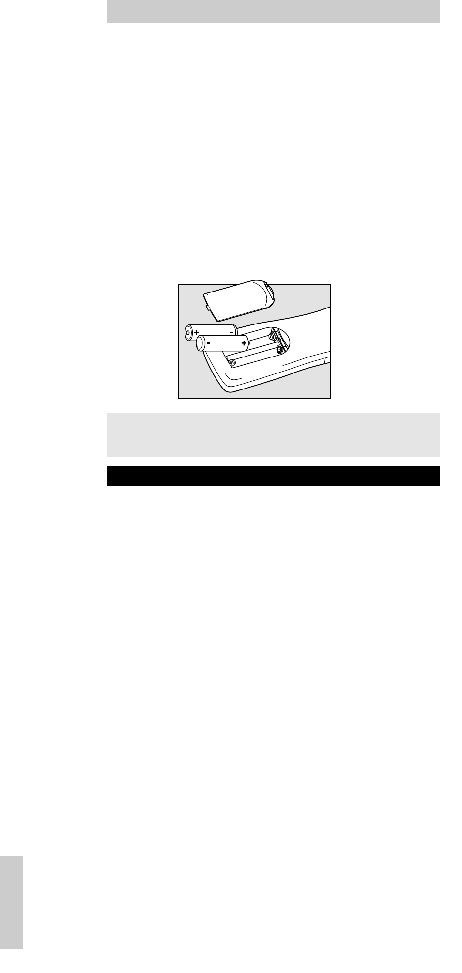 Sätta i batterier, Använda fjärrkontrollen, Sekundära funktioner | Bruksanvisning | Philips SBCRP520/00 User Manual | Page 44 / 60