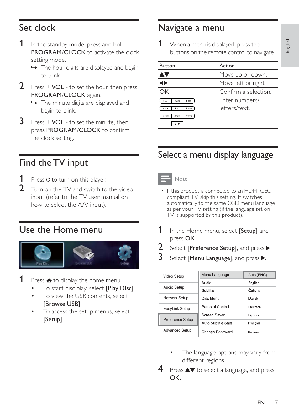 Philips MBD3000 User Manual | Page 16 / 41