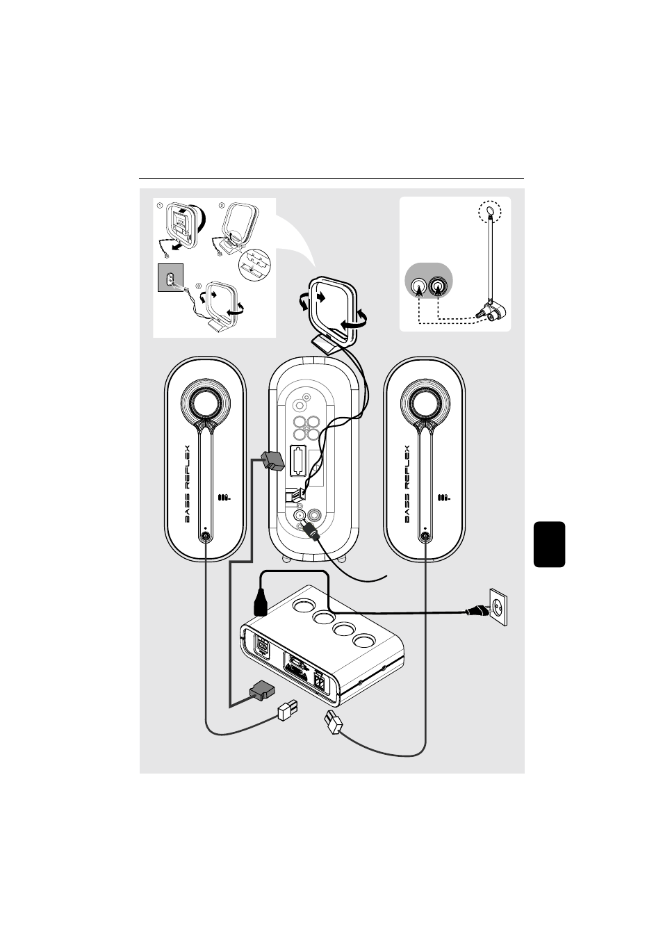 Tilslutninger | Philips MZ1000 User Manual | Page 11 / 25