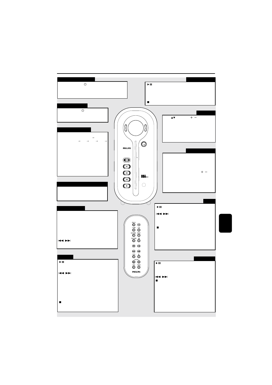 Introduktion af finesser | Philips MZ1000 User Manual | Page 13 / 25