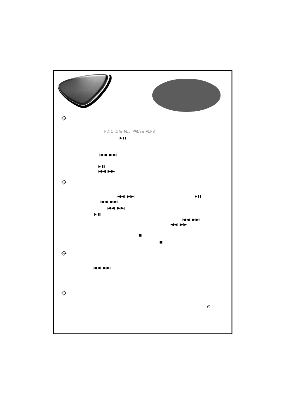 Hurtigbrugsguide | Philips MZ1000 User Manual | Page 3 / 25