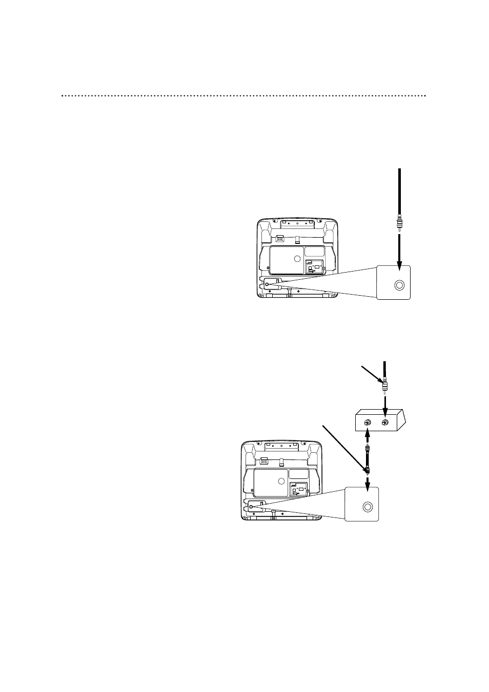 A. b, 6 hooking up the tv/vcr | Philips CCB 092AT User Manual | Page 6 / 56