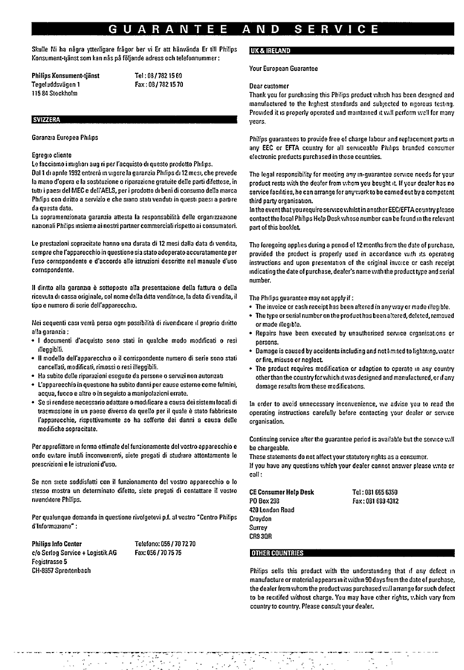 Philips 22ER9153 User Manual | Page 11 / 15