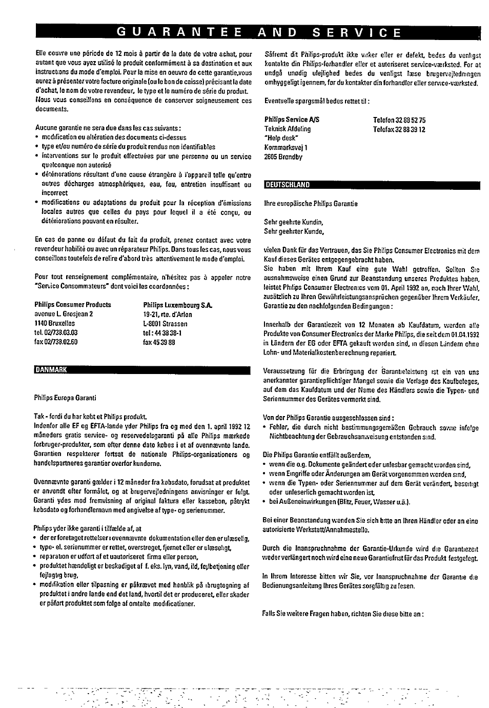 Philips 22ER9153 User Manual | Page 5 / 15