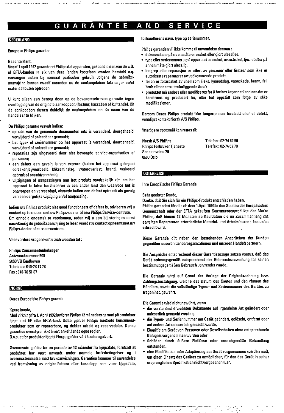 Philips 22ER9153 User Manual | Page 8 / 15