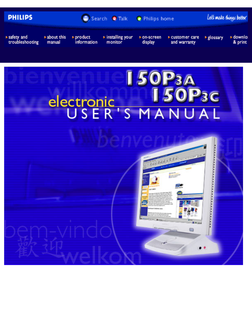 Philips 150P3A User Manual | 89 pages