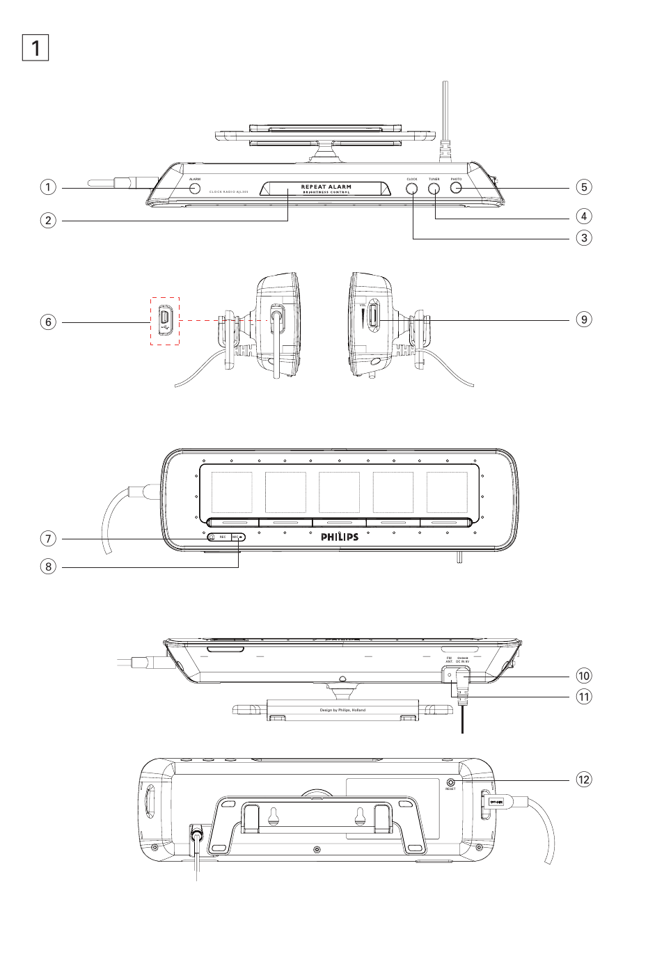 Philips AJL305/12 User Manual | Page 2 / 14