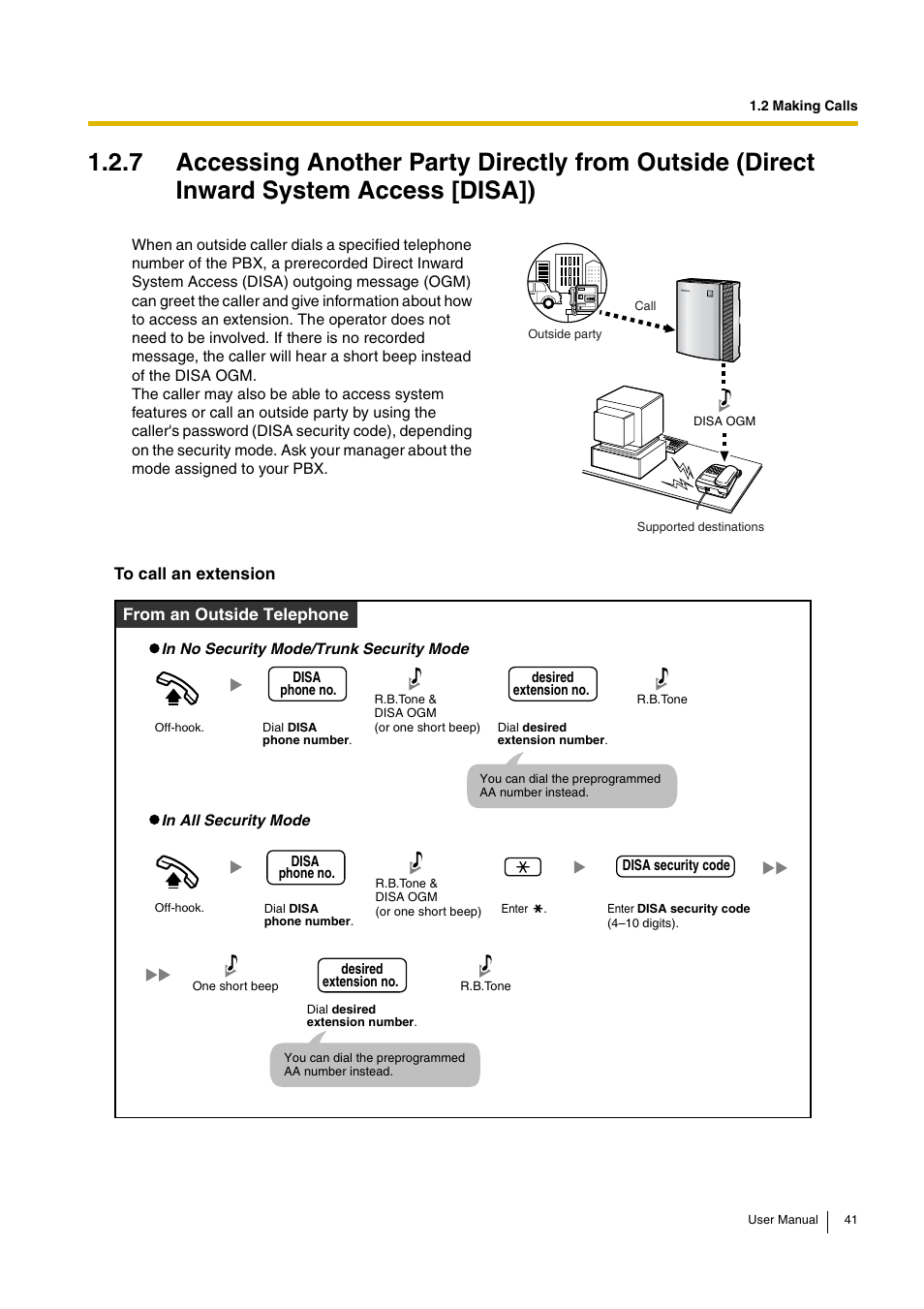 Philips KX-TEA308 User Manual | Page 41 / 168