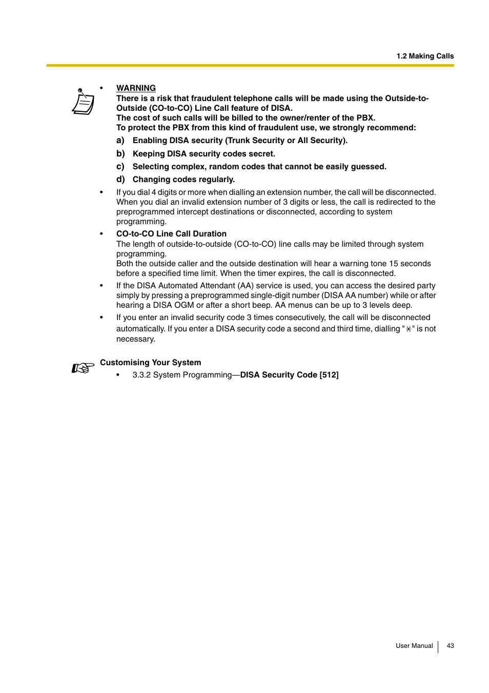 Philips KX-TEA308 User Manual | Page 43 / 168