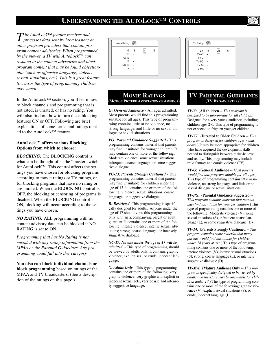 Tv p, Nderstanding the, Ontrols | Philips 17PF9946 User Manual | Page 11 / 48