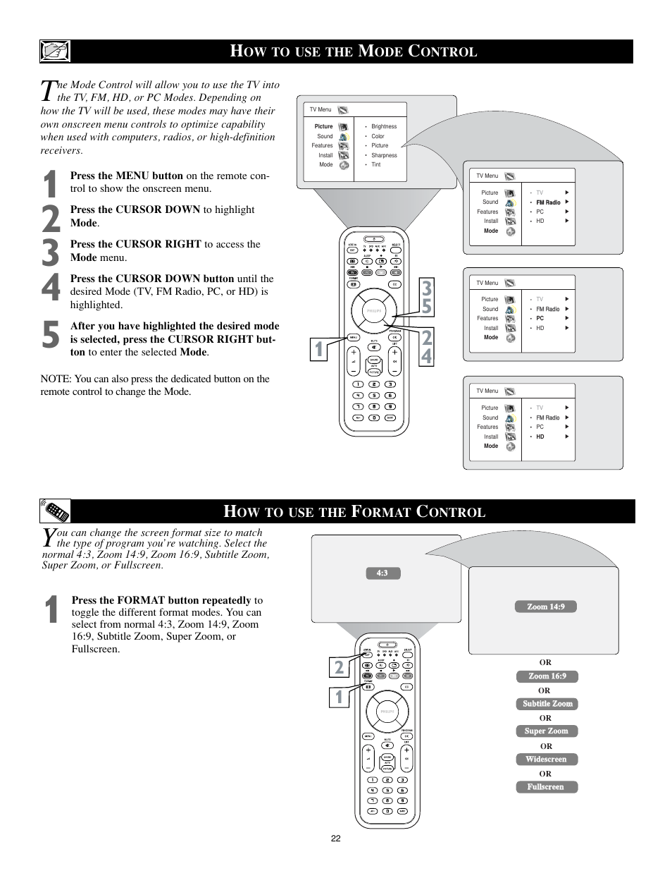 Philips 17PF9946 User Manual | Page 22 / 48