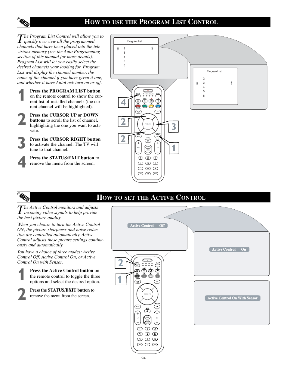 Philips 17PF9946 User Manual | Page 24 / 48