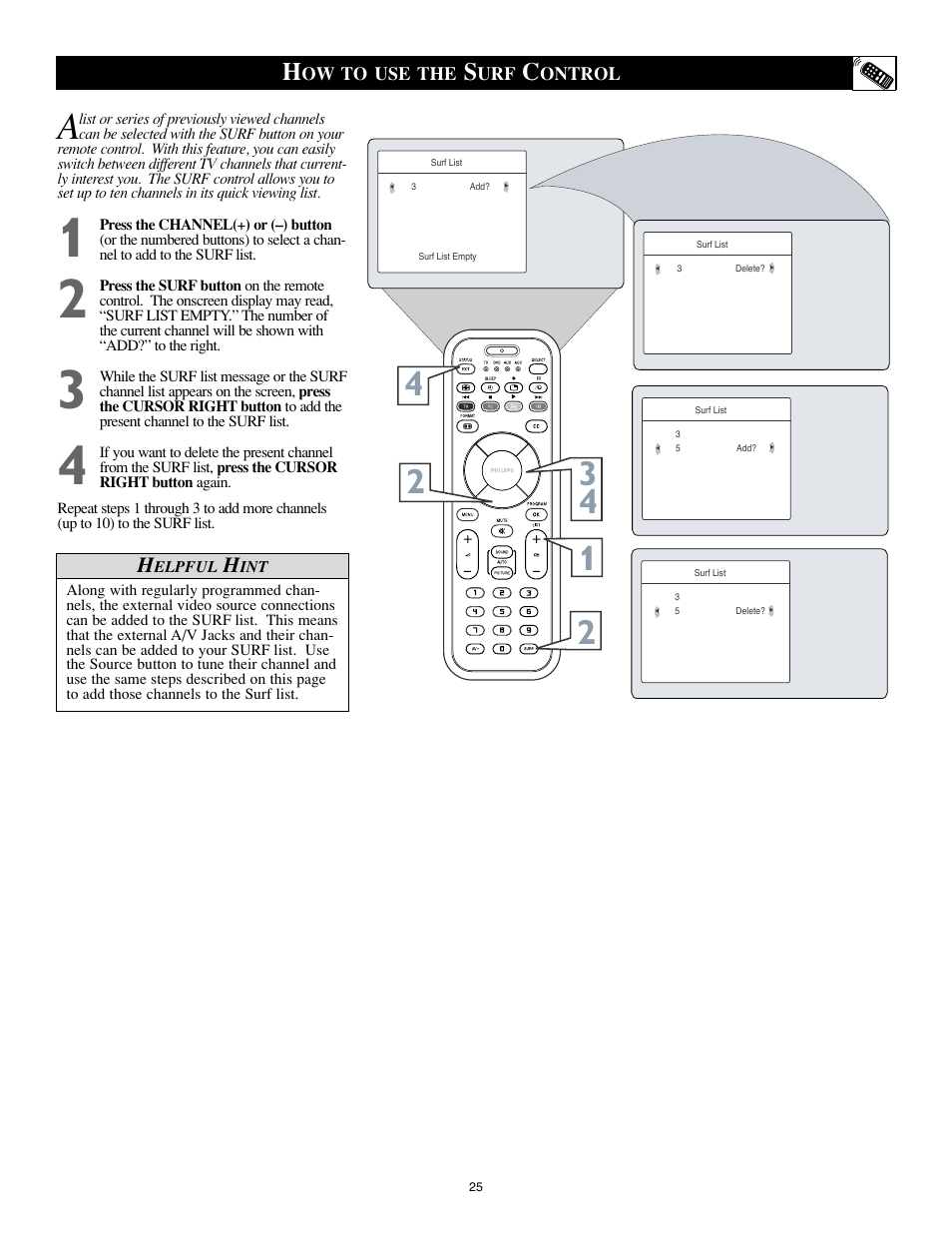 Philips 17PF9946 User Manual | Page 25 / 48