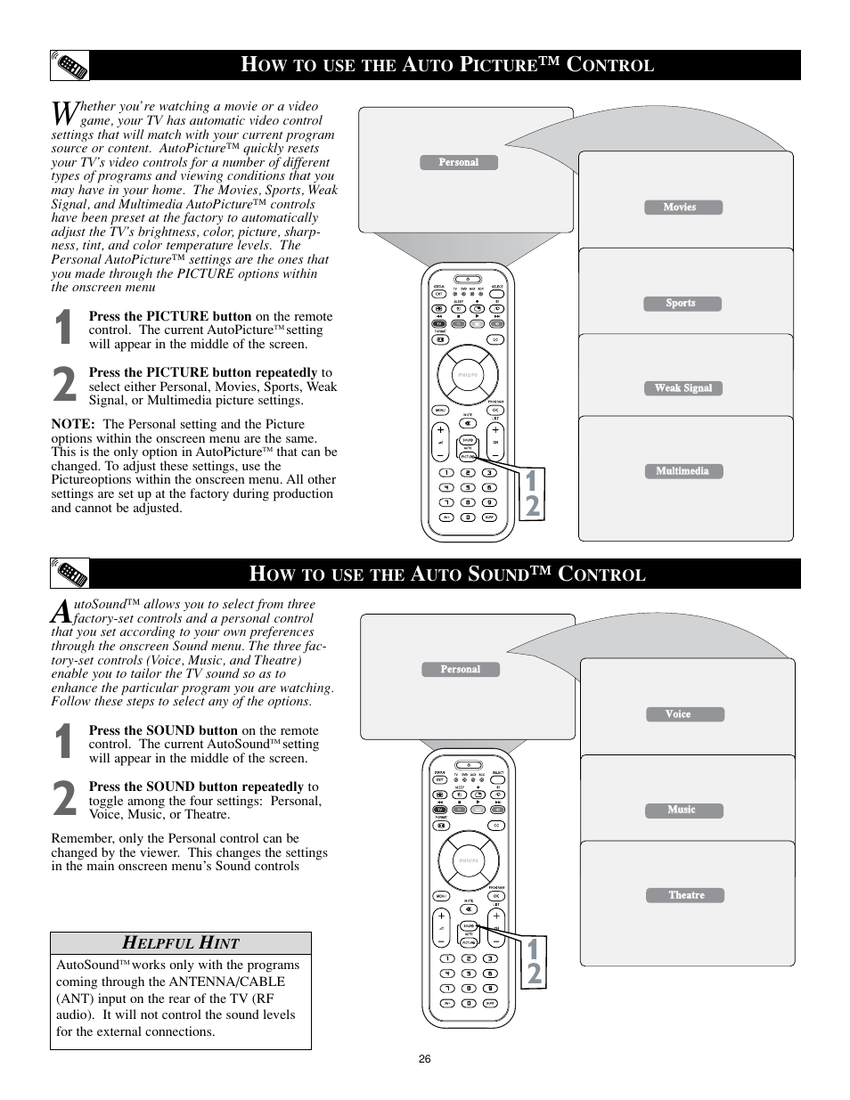 Philips 17PF9946 User Manual | Page 26 / 48