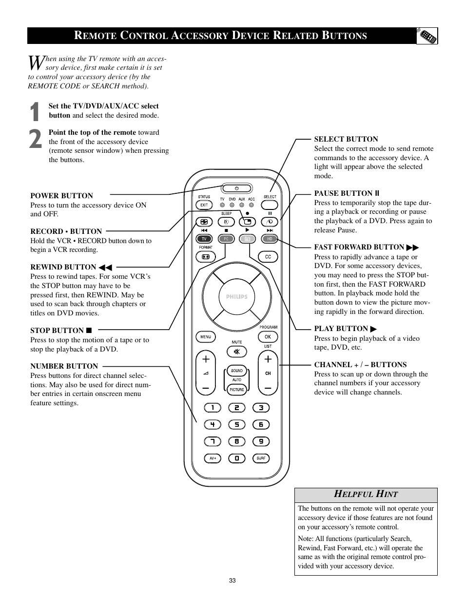 Philips 17PF9946 User Manual | Page 33 / 48