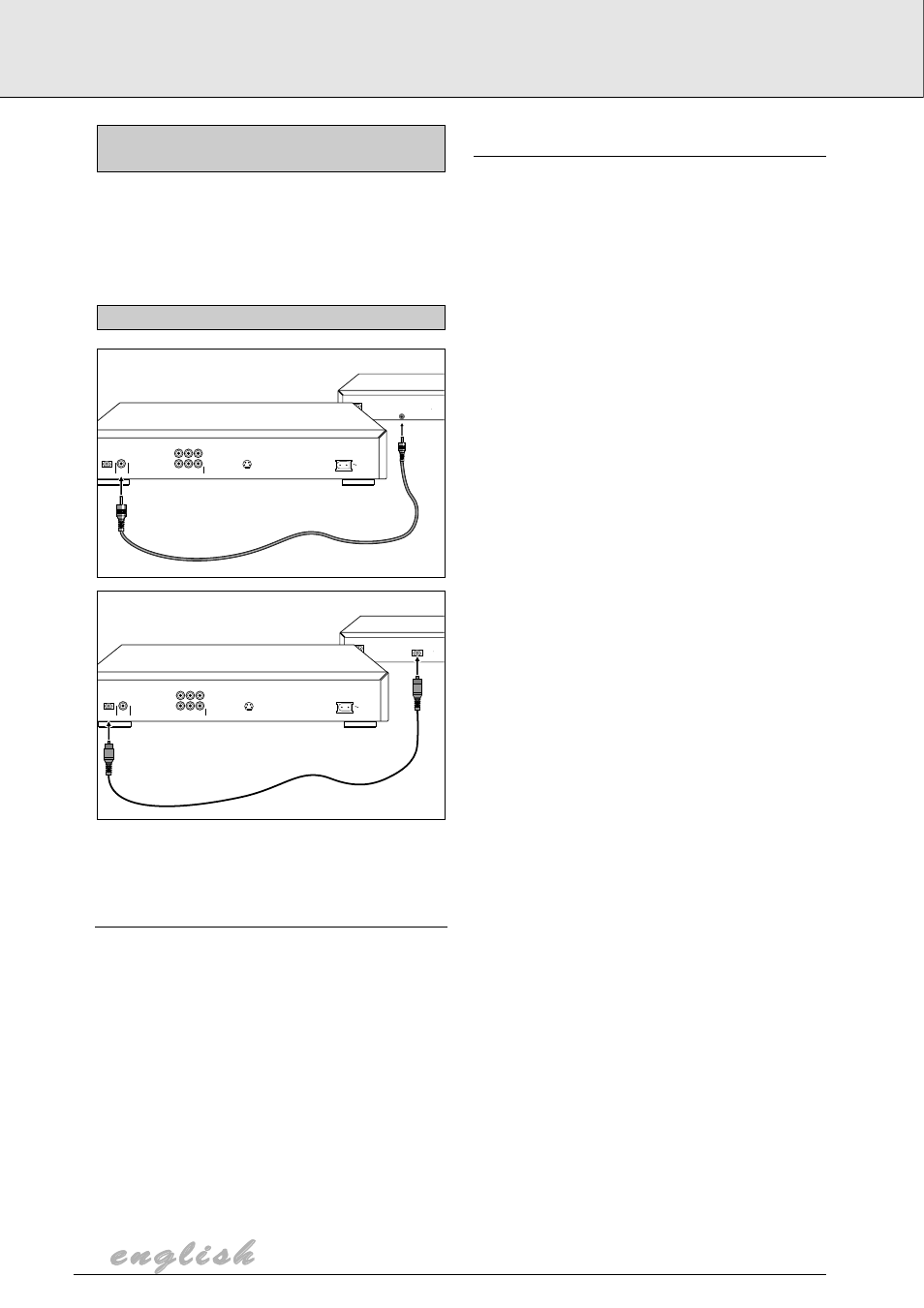 Standard connections | Philips DVD825 User Manual | Page 12 / 25