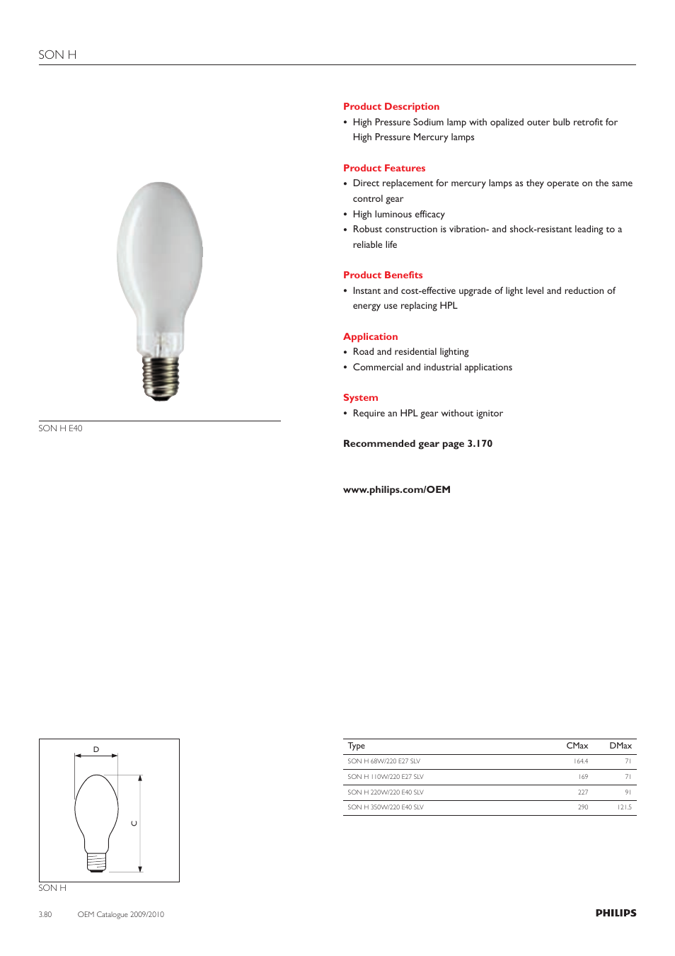 Son h | Philips 220-230-240V User Manual | Page 80 / 172