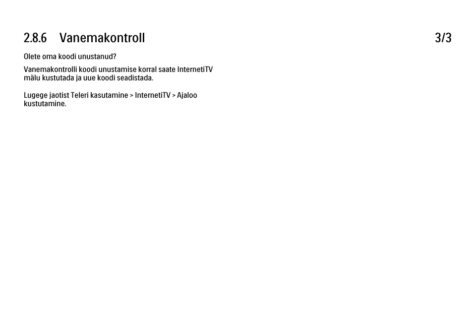 6 vanemakontroll 3/3 | Philips 40PFL9704H User Manual | Page 114 / 265