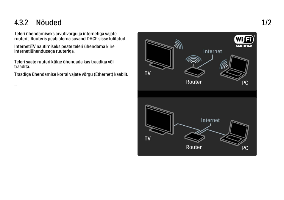 2 nõuded, 2 nõuded 1/2 | Philips 40PFL9704H User Manual | Page 170 / 265