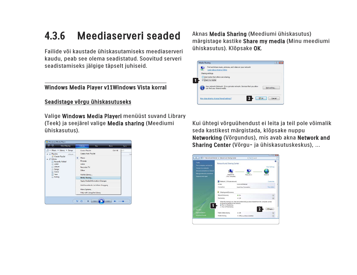 6 meediaserveri seaded | Philips 40PFL9704H User Manual | Page 177 / 265