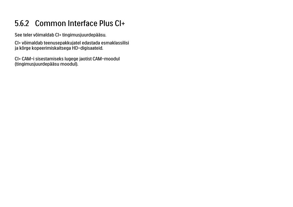 2 ci, 2 common interface plus ci | Philips 40PFL9704H User Manual | Page 237 / 265