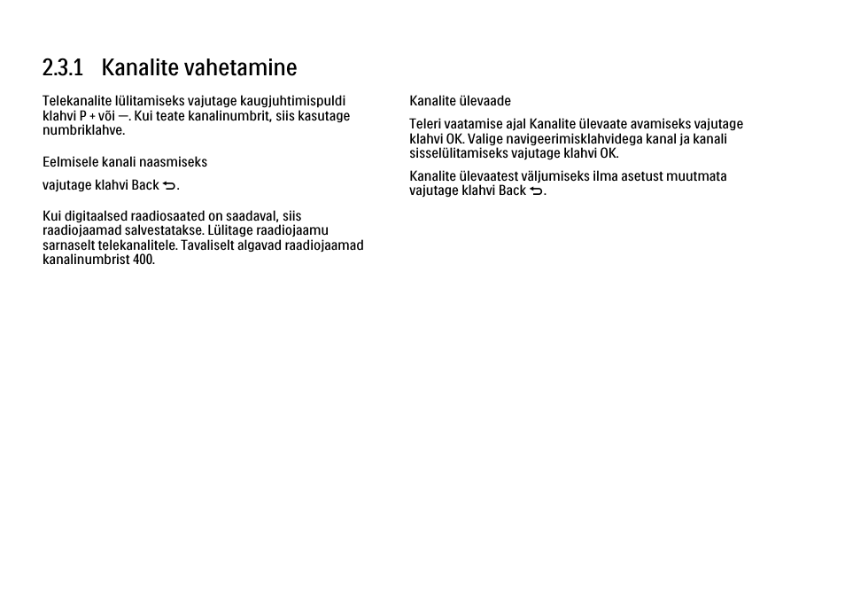 3 teleri vaatamine, 1 kanalite vahetamine | Philips 40PFL9704H User Manual | Page 88 / 265