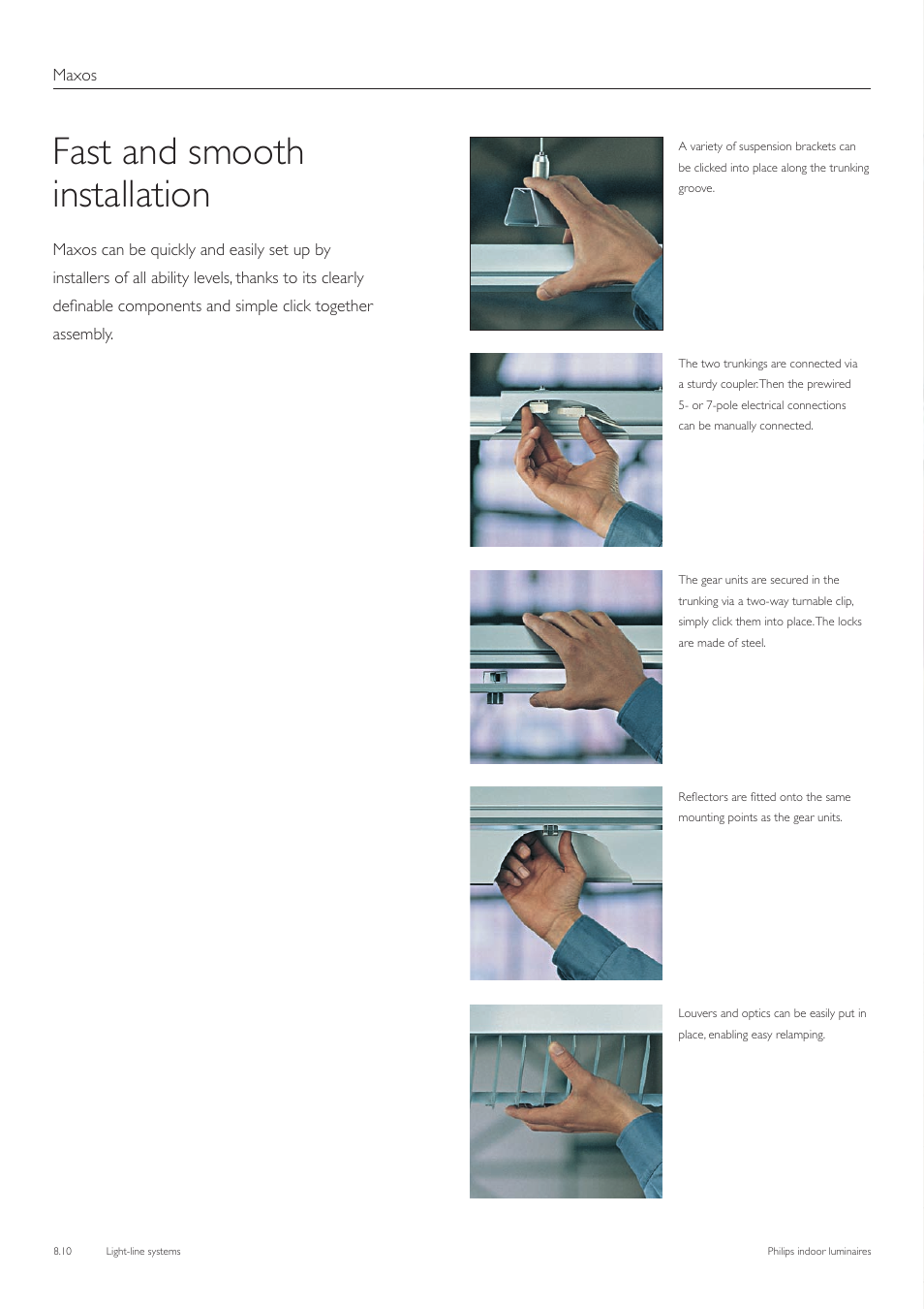 Fast and smooth installation | Philips TTX400 User Manual | Page 11 / 68