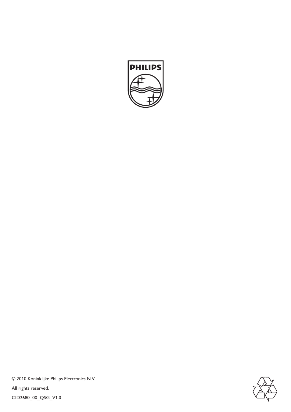 Philips CID2680/00 User Manual | Page 12 / 12